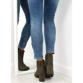 Botas verdes de salto alto 7357-GA Verde 2