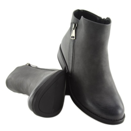 Botas cinza Chelsea para mulheres 7352-PA cinza 1