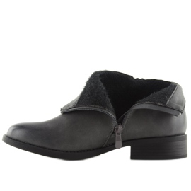 Botas cinza Chelsea para mulheres 7352-PA cinza 2