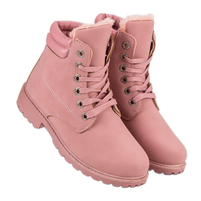Bestelle Pink Warm Trappers rosa 1