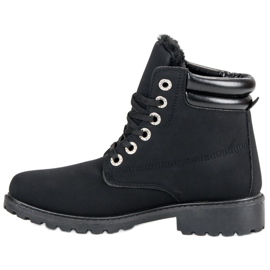 Bestelle Black Warm Trappers preto 1