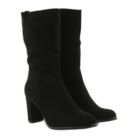 Botas pretas botas pretas Sergio Leone preto 4