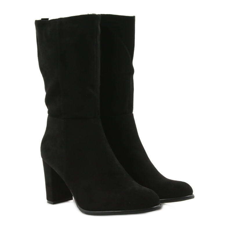 Botas pretas botas pretas Sergio Leone preto 4