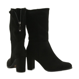 Botas pretas botas pretas Sergio Leone preto 3
