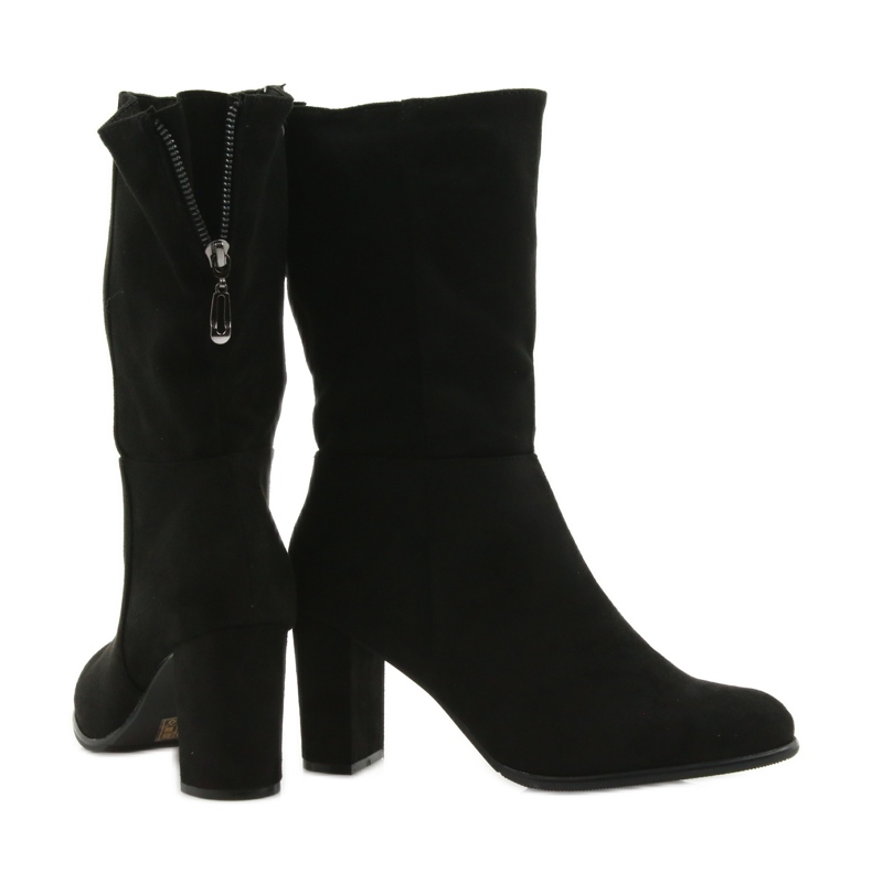 Botas pretas botas pretas Sergio Leone preto 3
