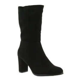 Botas pretas botas pretas Sergio Leone preto 1