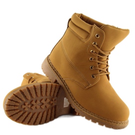 Botas de madeira, camelo BB2021-KB Camel marrom 1