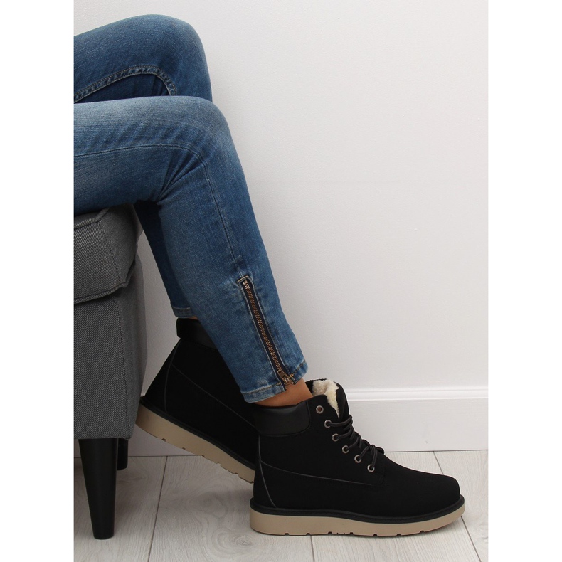 Caçadores de mulheres negras KK-102 Black preto 1