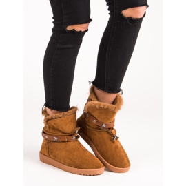 Mukluki Decorado castanho 1