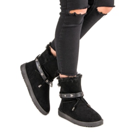 Mukluki Decorado preto 1