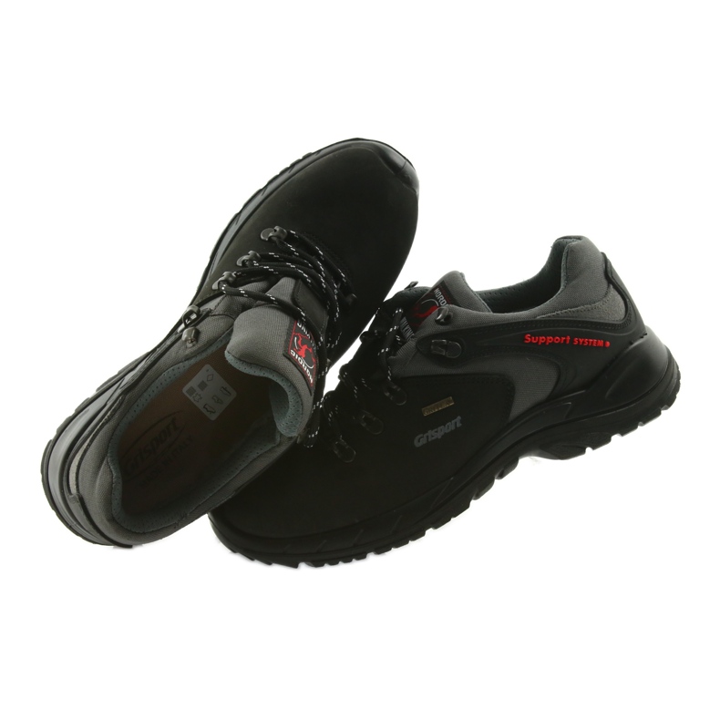 Sprandi Black Grisport Nordic Walking com uma membrana preto 4