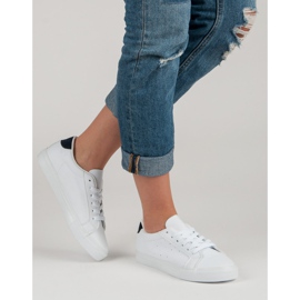 Calçados Esportivos Brancos preto 1