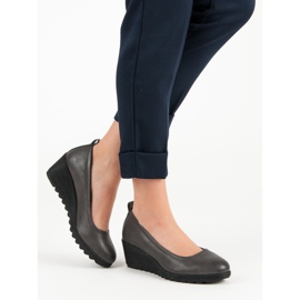 J. Star Bombas de cunha cinza 1