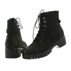 Botas de madeira com isolamento preto Filippo 466 5