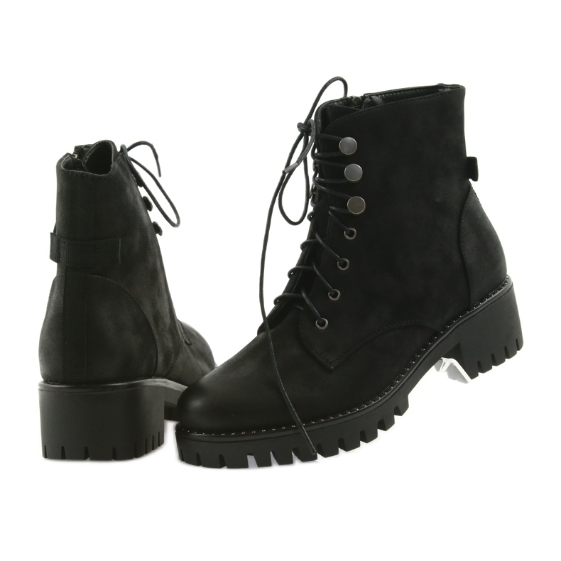Botas de madeira com isolamento preto Filippo 466 5