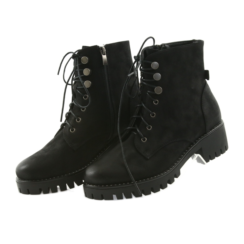 Botas de madeira com isolamento preto Filippo 466 4