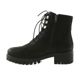 Botas de madeira com isolamento preto Filippo 466 2