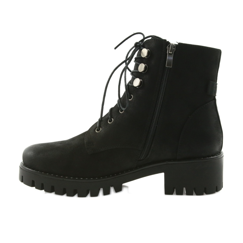Botas de madeira com isolamento preto Filippo 466 2 Botas de madeira com isolamento preto Filippo 466 2