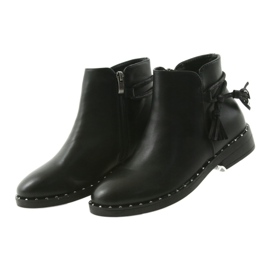 Botas pretas com franjas Filippo pretas 461 preto 4