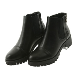 M.Daszyński Botas femininas de inverno Daszyński MR1813 preto 3