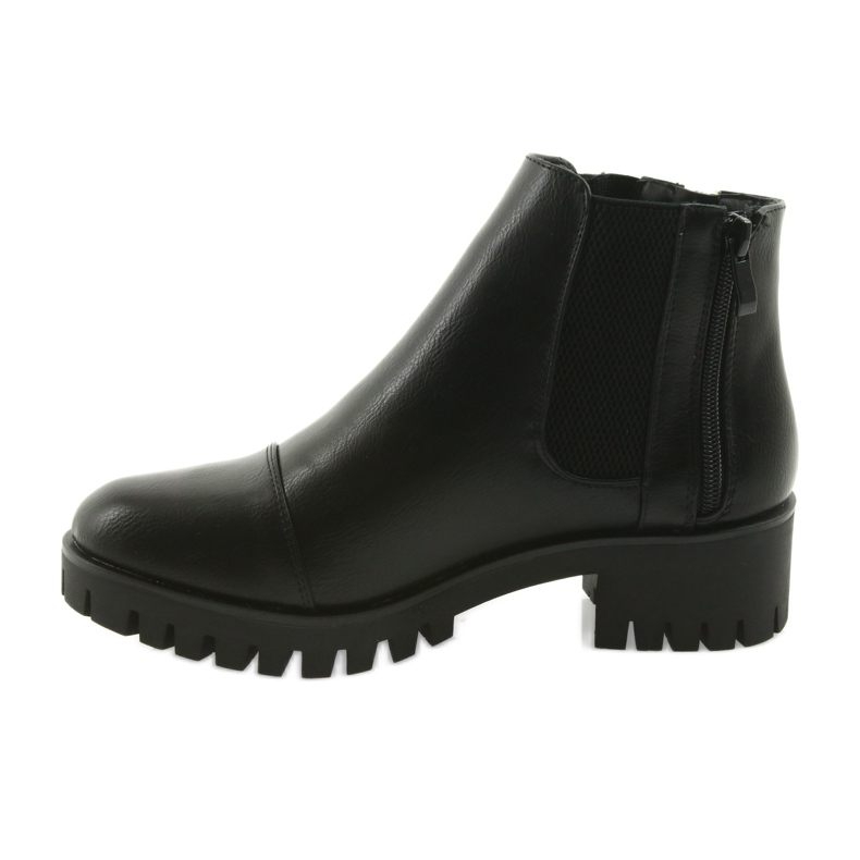 M.Daszyński Botas femininas de inverno Daszyński MR1813 preto 2