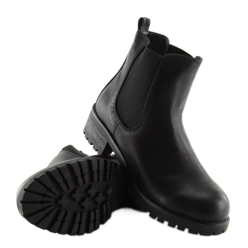 Botas Jodhpur pretas 945-PA pretas preto 1