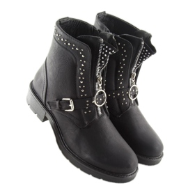 Botas pretas para mulheres BH135-KB pretas preto 2