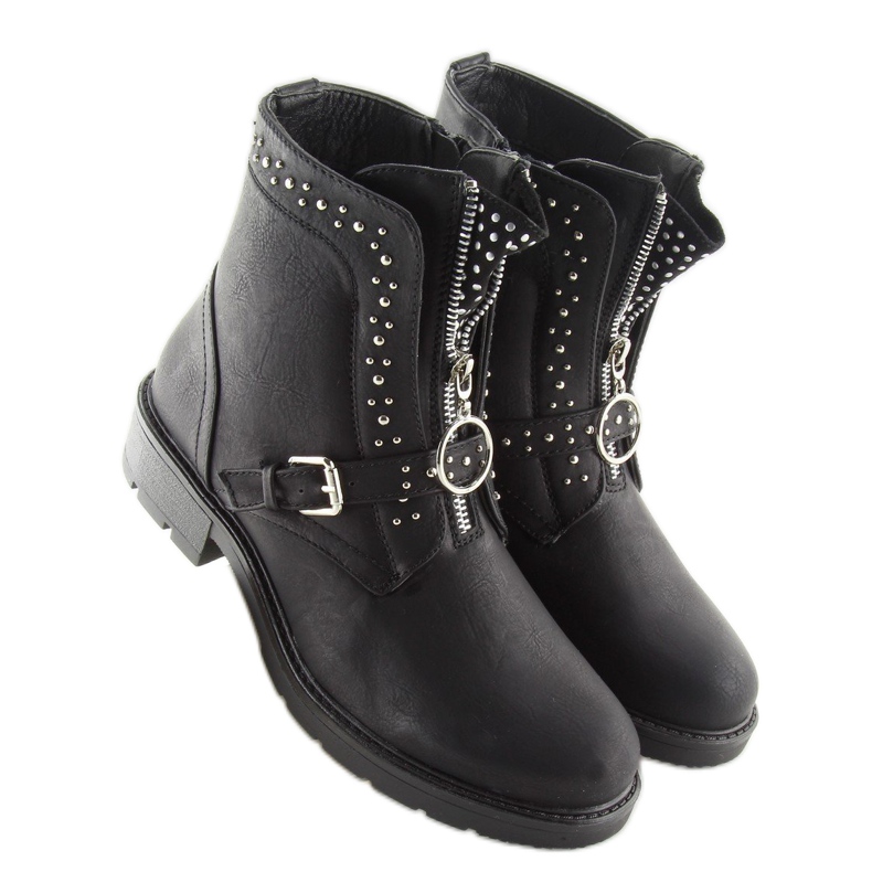 Botas pretas para mulheres BH135-KB pretas preto 2
