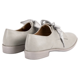 Tina&Co Brogues amarrados cinza 1