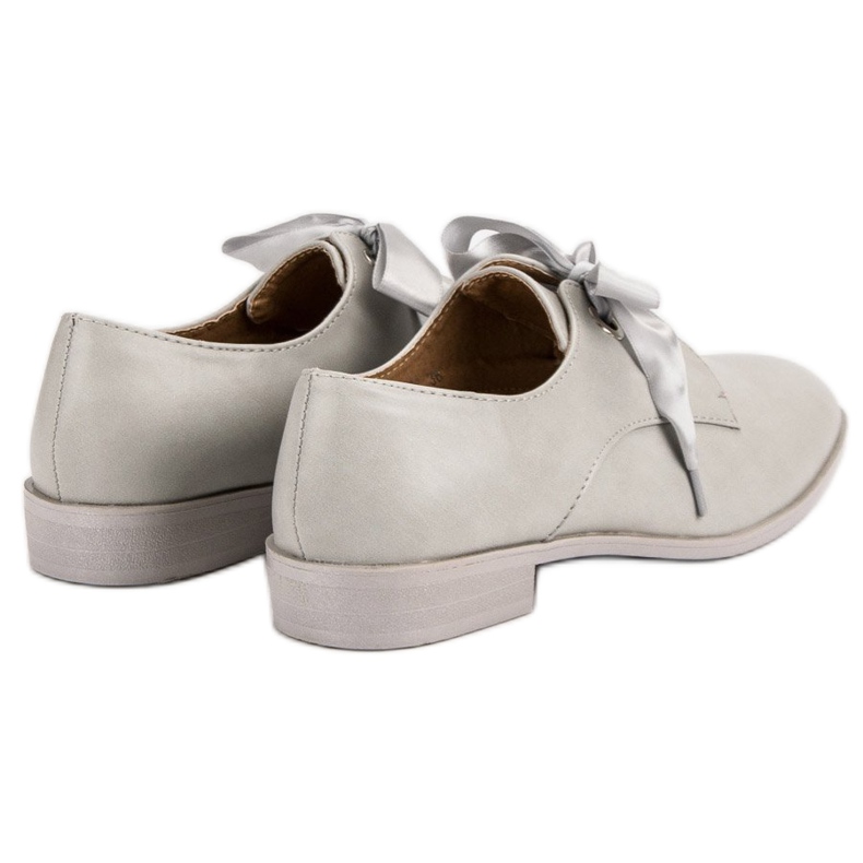 Tina&Co Brogues amarrados cinza 1