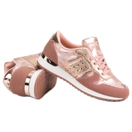 Calçados Esportivos da Moda amarelo rosa 1