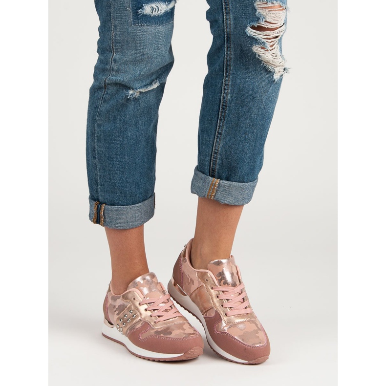 Calçados Esportivos da Moda amarelo rosa 2