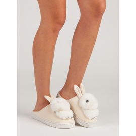 Chinelos quentes marrom 1