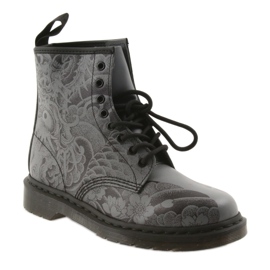 Dr. Martens 1460 OT PRETO cinza 1