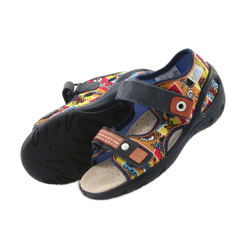 Sandálias de calçado infantil Befado 065P117 multicolorido 4