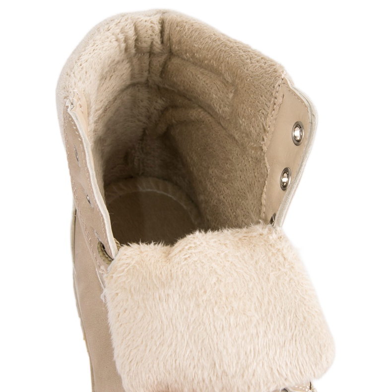 Juliet Botas quentes de caminhada marrom 1