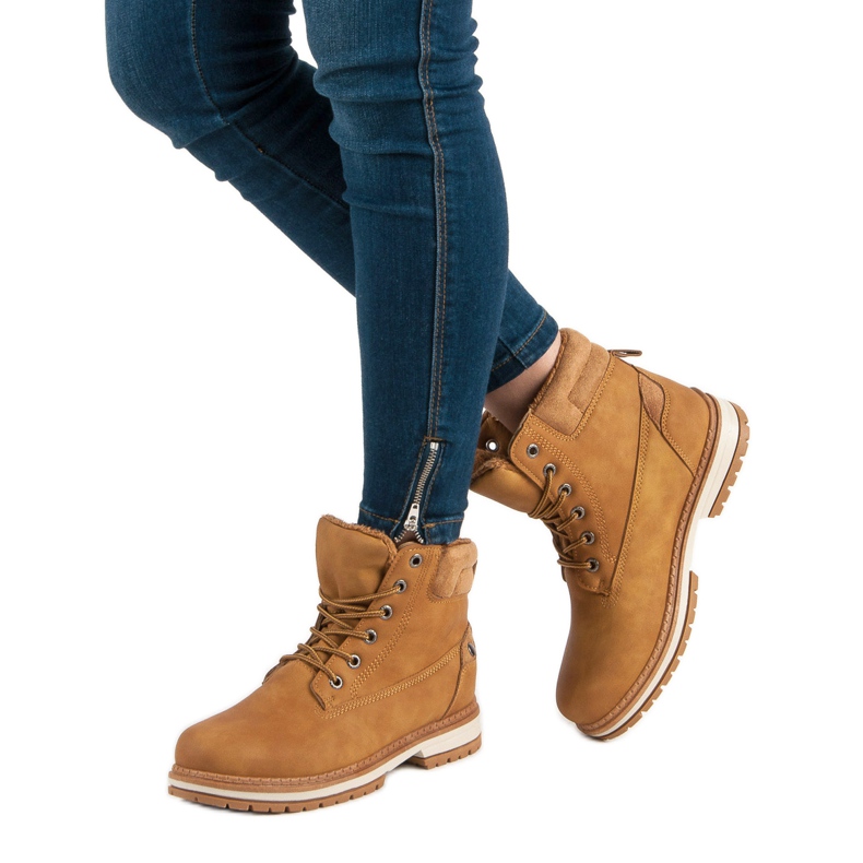 Juliet Botas quentes de caminhada marrom 2