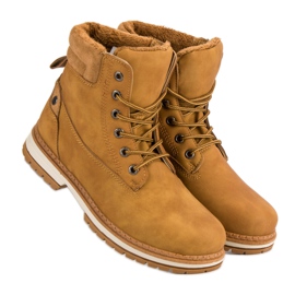 Juliet Botas quentes de caminhada marrom 1