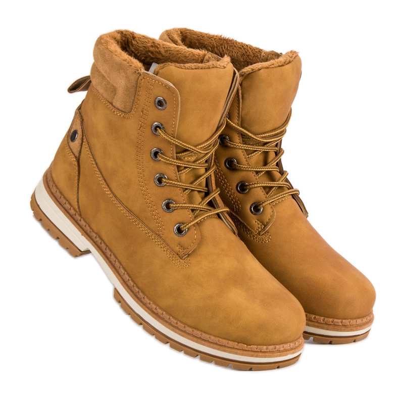 Juliet Botas quentes de caminhada marrom 1