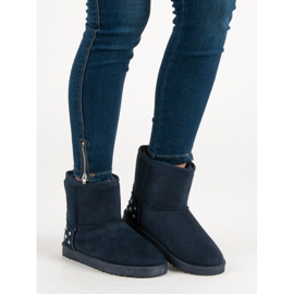 Mukluki azul marinho com jatos 2 Mukluki azul marinho com jatos 2