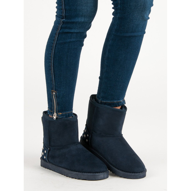 Mukluki azul marinho com jatos 2 Mukluki azul marinho com jatos 2