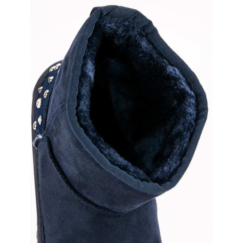 Mukluki azul marinho com jatos 1 Mukluki azul marinho com jatos 1