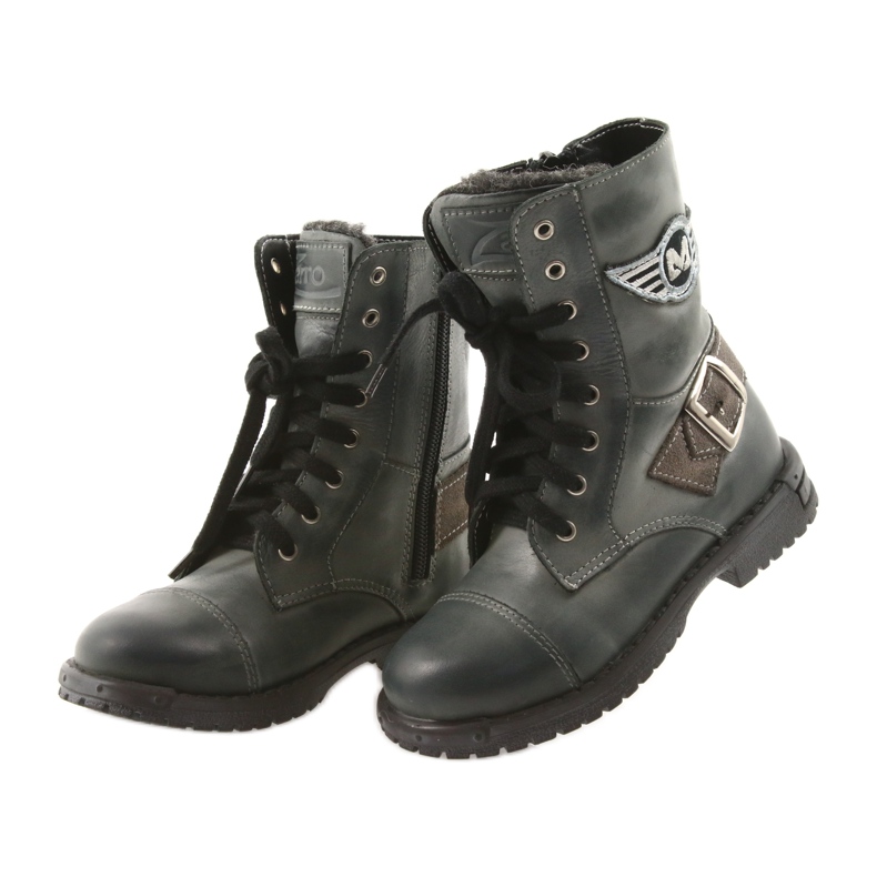 Botas cinza Zarro 933 cinza para criança multicolorido 3