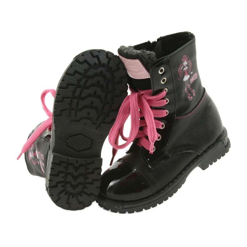 Ren But Botas, sapatos de criança Zarro 38/01 preto rosa 4