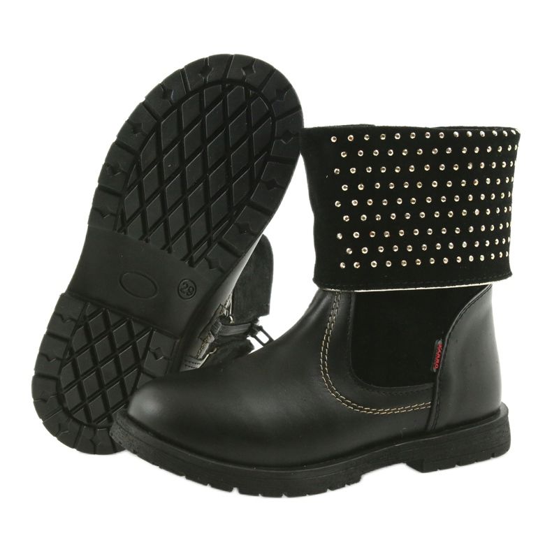 Botas femininas Zarro 94/7 jatos pretos 5