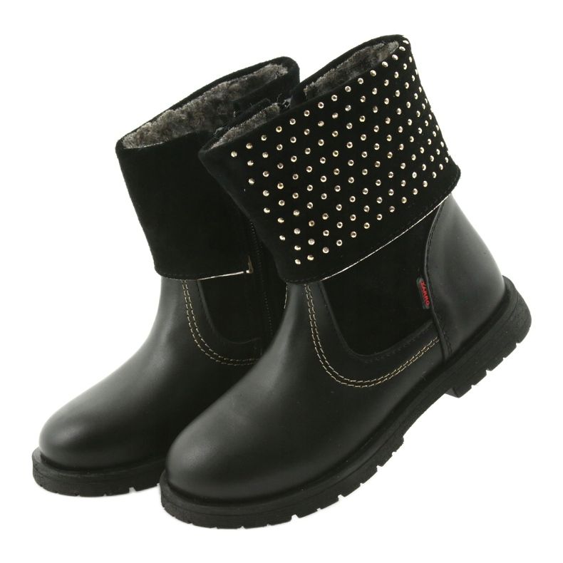 Botas femininas Zarro 94/7 jatos pretos 3