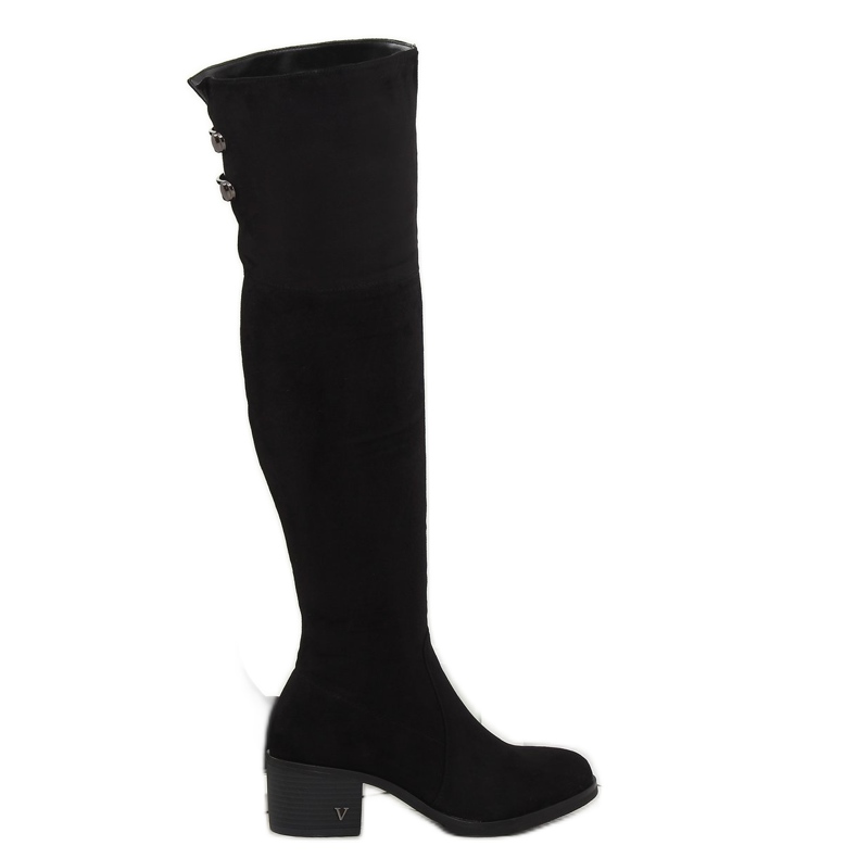 Botas pretas de salto alto BH131-HB pretas preto 1