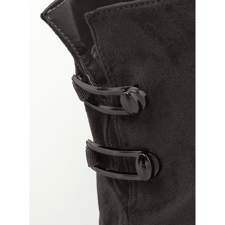 Botas de salto alto cinza BH131-HB Cinza 1