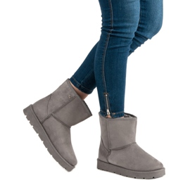 Seastar Botas de neve da Mukluki cinza 2