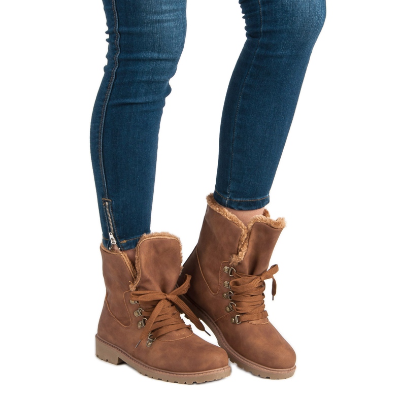 Super Me Botas quentes marrom 1